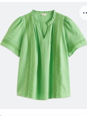 MASON & BELLE Killian Flutter Sleeve Blouse Sz XL